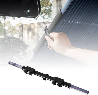 Ajarvar Car Windshield Shades for Front Window,Retractable Automotive Sunshades Car Curtain