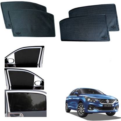 CuboDePlato Car Fix Curtain - Half Curtains Sunshade for Baleno 2022 Car Curtain