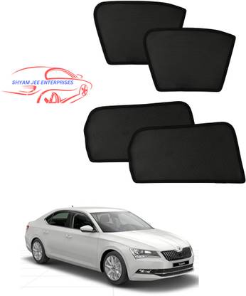 SJE Car Fix Curtain Window Shades Half Curtains Sunshade for Skoda Superb New Car Curtain