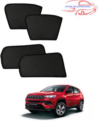 SJE Car Fix Curtain Window Shades Half Curtains Sunshade for Jeep Compass Car Curtain