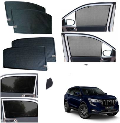 CuboDePlato Car Fix curtain window shades half curtains Sunshade For XUV 700 Car Curtain