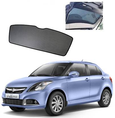 Ds enterprise Car Dicky Curtain for Maruti Suzuki Swift Dzire 2012-2016 Models - Black Color Car Curtain