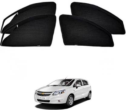 surestrive Magnetic With Zipper Curtain Chevrolet Uva Sail all Model Set of-4 Car Curtain