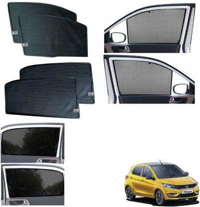 CuboDePlato Car Fix curtain window shades half curtains Sunshade For tiago 2020 Car Curtain