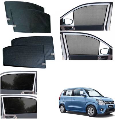 CuboDePlato Car Fix curtain window shades half curtains Sunshade For WagonR 2019 Car Curtain