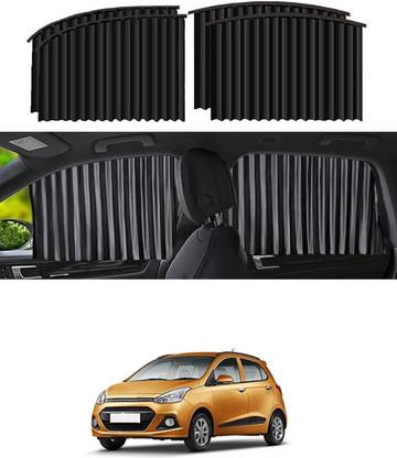 ABJD Car Black Side Window Curtain Slideable Magnetic Curtains Easy to Install-124 Car Curtain