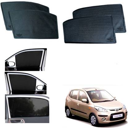 CuboDePlato Car Fix Curtain - Half Curtains Sunshade for I10 Type-1 Old Car Curtain