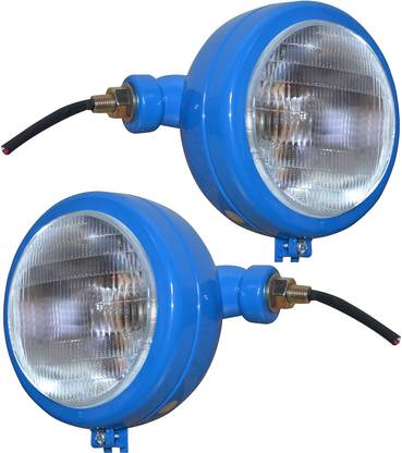 Apsmotiv Light Blue Headlights Set Suitable for Massey Mahindra Other Universal Tractors Car Dash Indicator Lamp