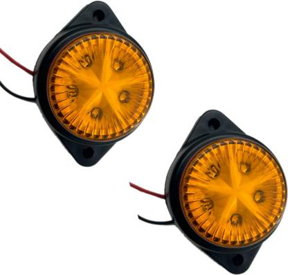 Apsmotiv Bus Truck Trailer Lamp 24V 5 SMD/LED Auxiliary Round Lights LED Side Marker Car Dash Indicator Lamp