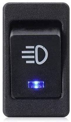 PALAY Fog Light Switch Fog Lamp Modification 12V 35A LED Toggle Rocker 4Pin ON/Off 1 Car Dash Switch Panel
