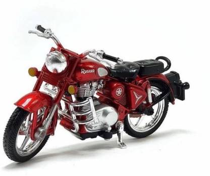 AYUSH TRADING BULLET BIKE RED Car Dashboard Cover