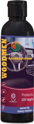 Woodmen Dashboard Polish Shine Restore Leather & plastic Car Dashboard Cover