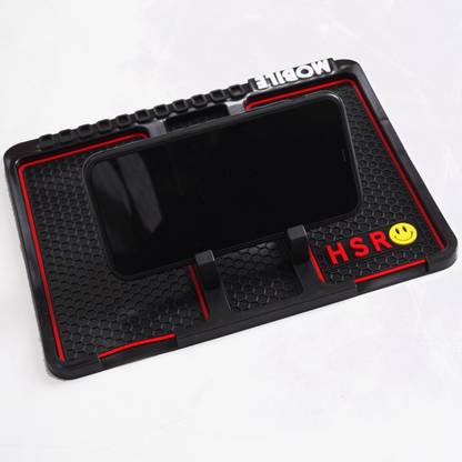 HSR Dashboard Mat Multifunction Stable Anti-Slip Car Phone Mount/Non-Slip Mat Phone Dashboard Pad Mat/Navigation Holder Tray with Parking Phone Number Applies Car Dash Panel Tray
