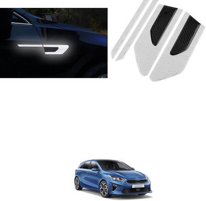 PRTEK Car Side Reflective Stickers Side Marker Universal Safety Warning forCeed Matte, Glossy, Chrome Hyundai Universal For Car Side Garnish