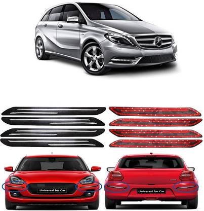 AutoTiger Stainless Steel, Plastic Car Bumper Guard