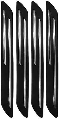 SAR GALLARY Silver Plated, Rubber Car Bumper Guard