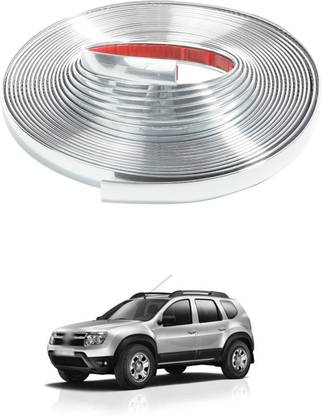 GONAMA Universal Chrome Trim Molding Universal Car Body Side Trim (Self Adhesive)sg106 Matte, Glossy, Chrome Hyundai Universal For Car Rear Garnish