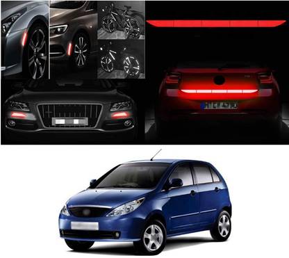 XZRTZ Car Reflective Sticker Warning Strip Tape Bumper Truck Safety 546 5 mm x 5 m Red Reflective Tape