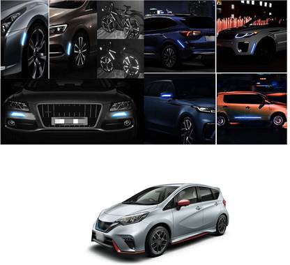 PECUNIA Reflective Warning Strip Bumper Truck Safety Sticker Decal A189 Matte, Glossy Nissan Universal For Car Rear Garnish