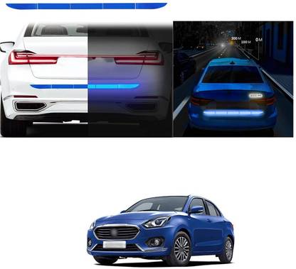 PROEDITION Car Reflective Sticker Warning Strip Tape Bumper Truck Safety 141 5 mm x 5 m Blue Reflective Tape