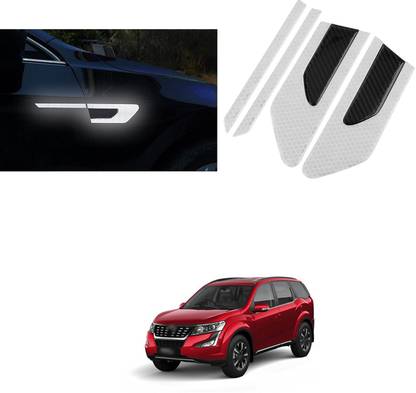 LOVMOTO Car Side Reflective Stickers Side Marker Universal Safety Warning forXUV 500 Matte, Glossy, Chrome Mahindra XUV 500 Front Garnish