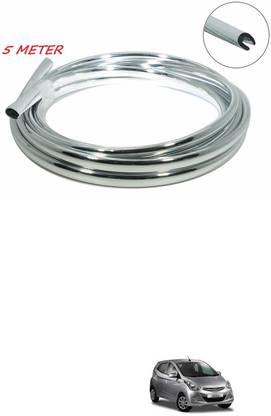 GONAMA Universal Chrome Car Door Edge Guard Molding Trim Protector Strip U Shape sg33 Car Beading Roll For Hood