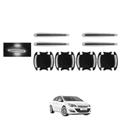 PROEDITION Car Door Handle Scratch Protector Sticker 8PCS White X44 Maruti Car Door Handle