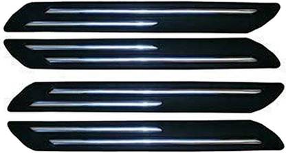 SAR GALLARY Silver Plated, Rubber Car Bumper Guard