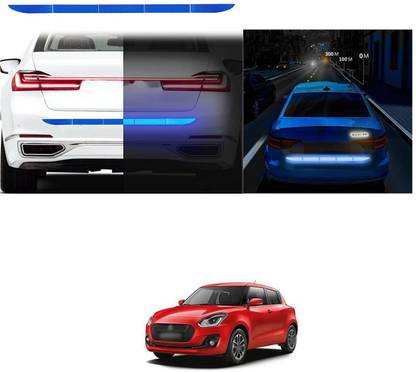 PROEDITION Car Reflective Sticker Warning Strip Tape Bumper Truck Safety 142 5 mm x 5 m Blue Reflective Tape