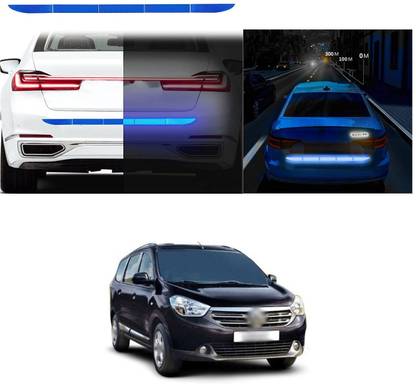 XZRTZ Car Reflective Sticker Warning Strip Tape Bumper Truck Safety 196 5 mm x 5 m Blue Reflective Tape