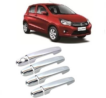 MOTOSHIELD Car Chrome Door Handle for CELERIO Maruti Car Door Handle