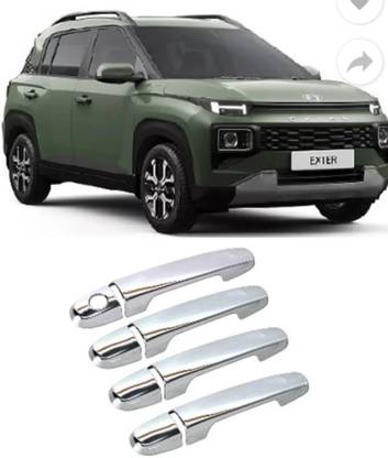 Emmet Hyundai Exter 2024 door Handle cover Crome set of 4pc HYUNDAI Car Door Handle