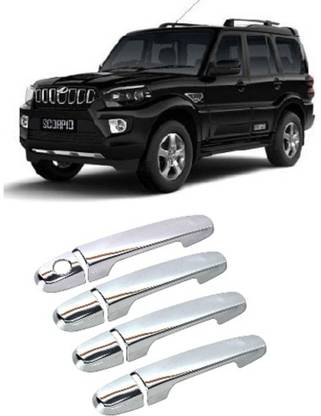 MOTOSHIELD Car Chrome Door Handle for SCORPIO NEW Mahindra Car Door Handle