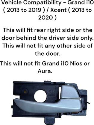 Auto-Ex Inner Inside Door Handle Lock RC Lever For Grand i10 / Xcent ( Rear Right ) Hyundai Car Door Handle