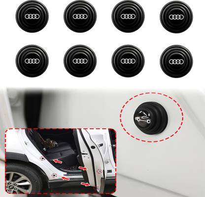 brainle Car Door Shock Absorber Pads Rubber Hood Pad Sound Proof Sticker (For-AU-DII) Car Door Panel