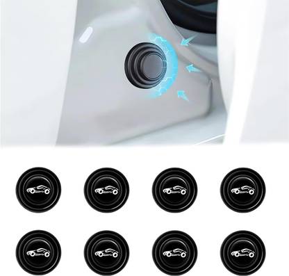 WROPZO 8 Pcs Door Shock Absorber, Door Protector Rubber Pads Guard for Cars, SUVs Car Door Panel