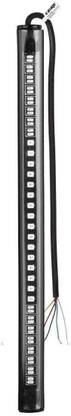 casago Universal 8" Flexible LED Strip Light License Plate Tail Brake Stop Turn Signal Light for Motorcycle and Cars Car Fancy Lights