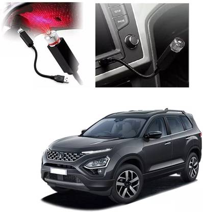 AutooNation Car interior USB Ambient Star Projector Use Party Light For Tata Safari 2021 Car Fancy Lights