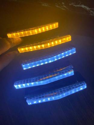 Amoyan UFO Light SUV 3 Amber, 2 White Car Fancy Lights