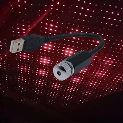 Radhikaa USB RED LIGHT LED FOR HOME AND CAR INTERIOR Car Fancy Lights