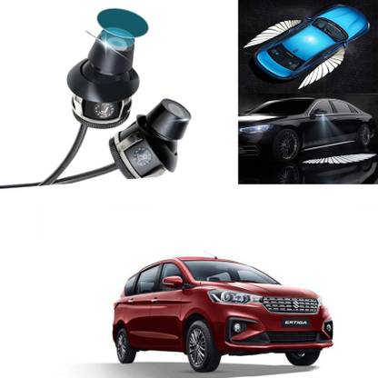 silvr star Car Rearview Mirror Side LED Angel Wing Light Maruti Ertiga (Set of 2 Pcs) White Car Fancy Lights