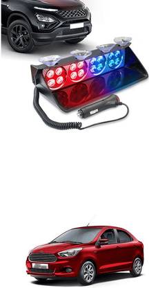 LOVMOTO Emergency Strobe Dash Lights Red Blue Light For Asp-ire Reversing Light Car, Motorbike LED for Ford (12 V, 12 W)