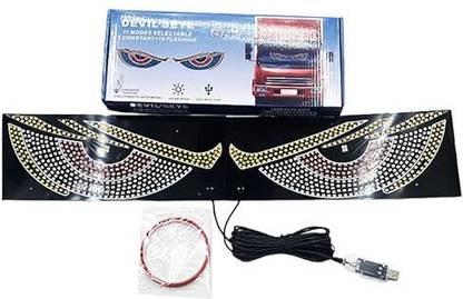 Cloudsale XL Size LED Winking Devil Eyes For Car, Trucks Windows Windshield Car Fancy Lights