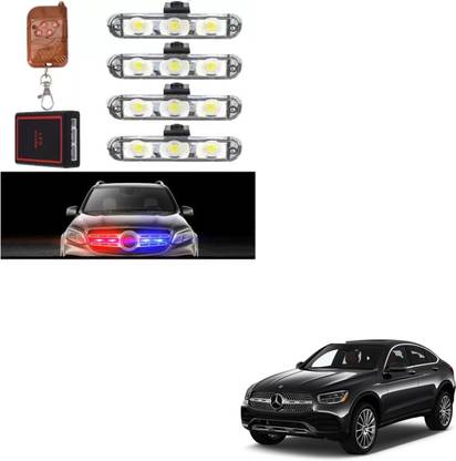 SEMAPHORE 4*3 LED Police Light Car Flasher LED Flashlight For Mercedes Benz GL-Class Car Fancy Lights