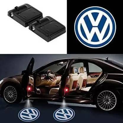 hari Door Light for Volkswagen Logo Projector LED Laser Ghost Shadow Light Welcome Lt Car Fancy Lights