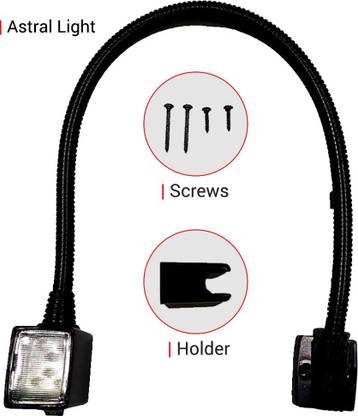 SS FOR YOUR SMART NEEDS Astral 360º Rotating Auto Flexible LED Light For Reading/outdoor Camping Car Fancy Lights