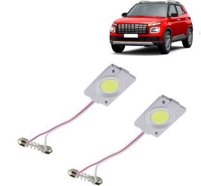 MotoshozX Car Roof LED Light Interior COB Dome High Brightness 2 pcs| Hyundai Venue t2 Car Fancy Lights