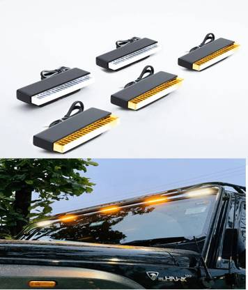 SMOXY Stylish Your Car with UFO Led Roof Marker Lights for Thar & other all Cars Car Fancy Lights