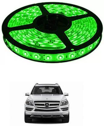 FKOK Green 5 Meters Waterproof Cuttable LED Lights Strip Roll For GL-Class Car Fancy Lights