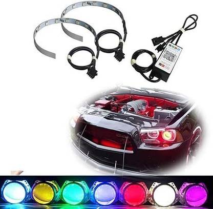 Ride2joy RGB LED Demon Eye Halo Ring light Car Fancy Lights
